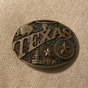 Montana Silversmiths Texas Attitude Buckle